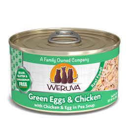 Weruva WERUVA CAT GREEN EGGS & CHICKEN WITH CHICKEN & EGG IN PEA SOUP