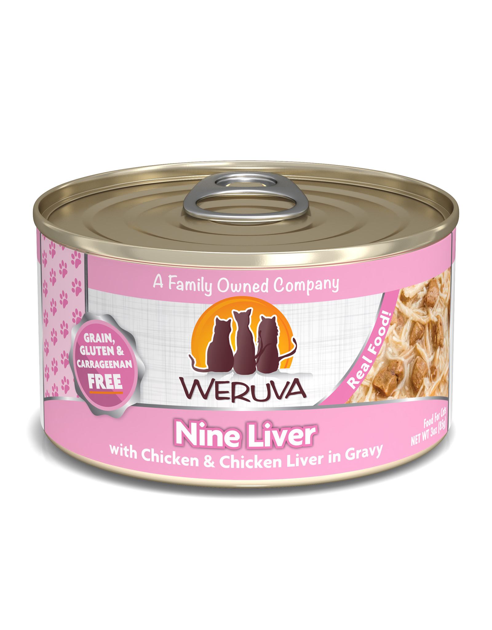 Weruva WERUVA CAT AMAZON LIVIN' WITH CHICKEN & CHICKEN LIVER IN GRAVY