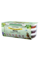 Lotus Pet Foods LOTUS CAT RAW 3.5OZ VARIETY PACK 6-COUNT