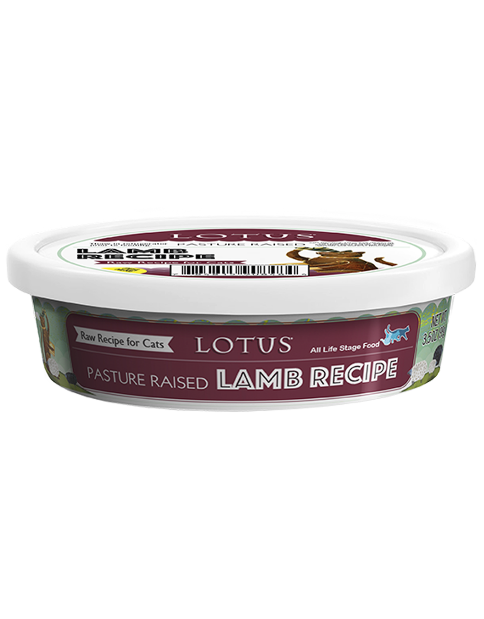 Lotus Pet Foods LOTUS CAT RAW 3.5OZ VARIETY PACK 6-COUNT