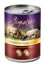 Zignature ZIGNATURE DOG VENISON FORMULA 13OZ