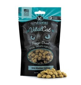 Vital Essentials VITAL CAT FREEZE-DRIED WILD ALASKAN SALMON TREATS 1.1OZ