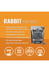 Vital Essentials VITAL CAT FREEZE-DRIED MINI NIBS RABBIT ENTRÉE 12OZ