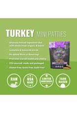 Vital Essentials VITAL CAT FREEZE-DRIED MINI PATTIES TURKEY ENTRÉE 8OZ