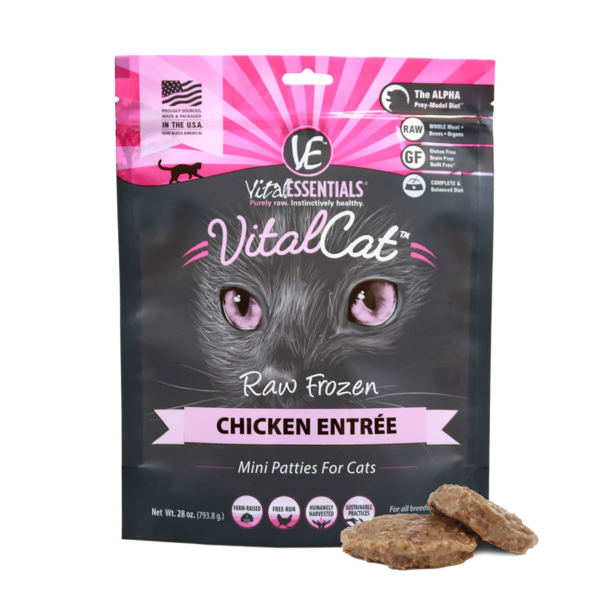 Vital raw on sale cat food