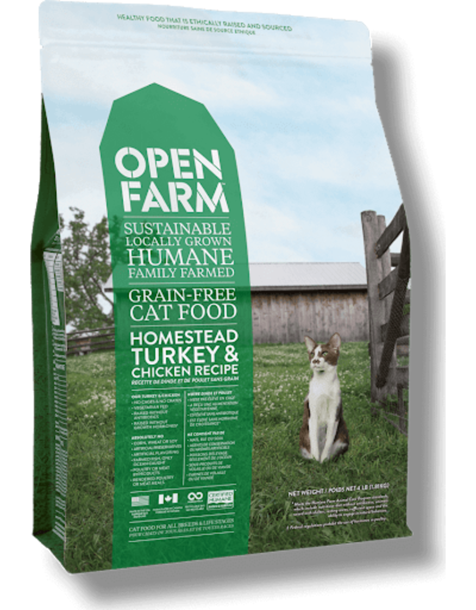 Open Farm OPEN FARM CAT HOMESTEAD TURKEY & CHICKEN