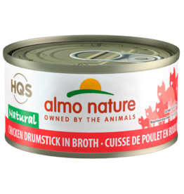 Almo Nature ALMO NATURE CAT HQS NATURAL CHICKEN DRUMSTICK IN BROTH