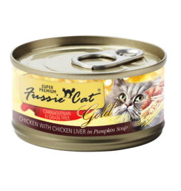 Fussie Cat FUSSIE CAT SUPER PREMIUM CHICKEN WITH CHICKEN LIVER FORMULA IN PUMPKIN SOUP 2.8OZ