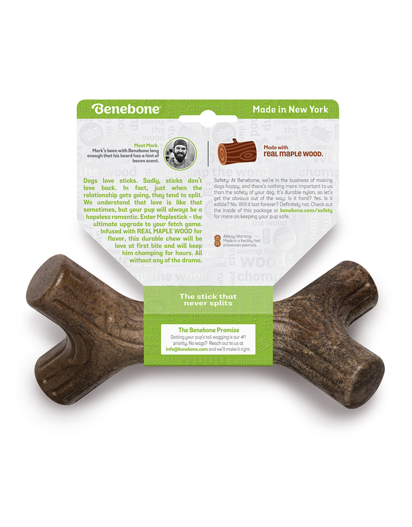 BENEBONE MAPLESTICK DOG CHEW TOY - Rosie Bunny Bean