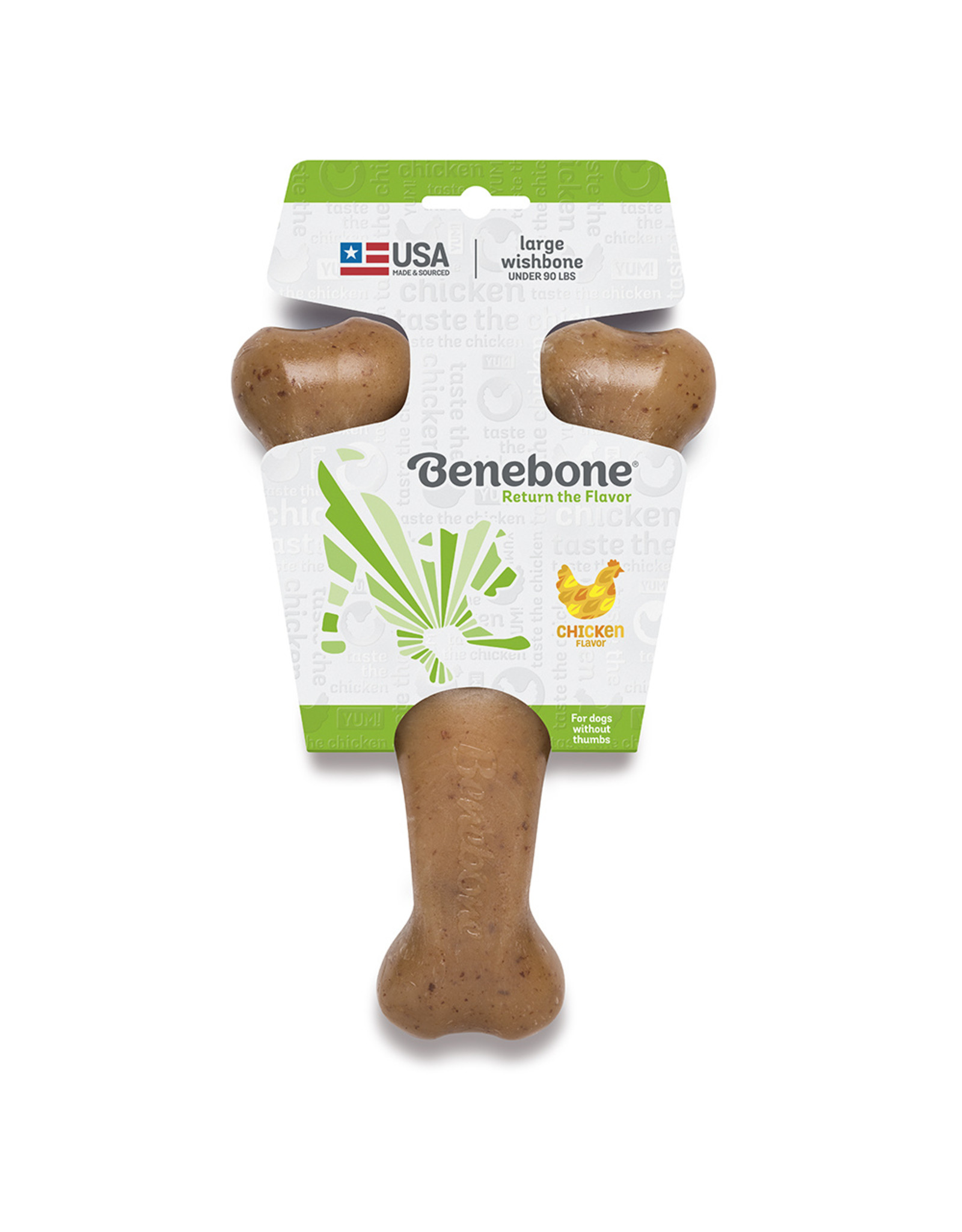 Benebone BENEBONE CHICKEN WISHBONE CHEW TOY