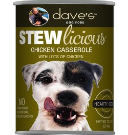 Dave's Pet Food DAVE’S DOG STEWLICIOUS CHICKEN CASSEROLE STEW 13OZ