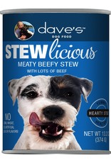 Dave's Pet Food DAVE’S DOG STEWLICIOUS MEATY BEEFY STEW 13.2OZ