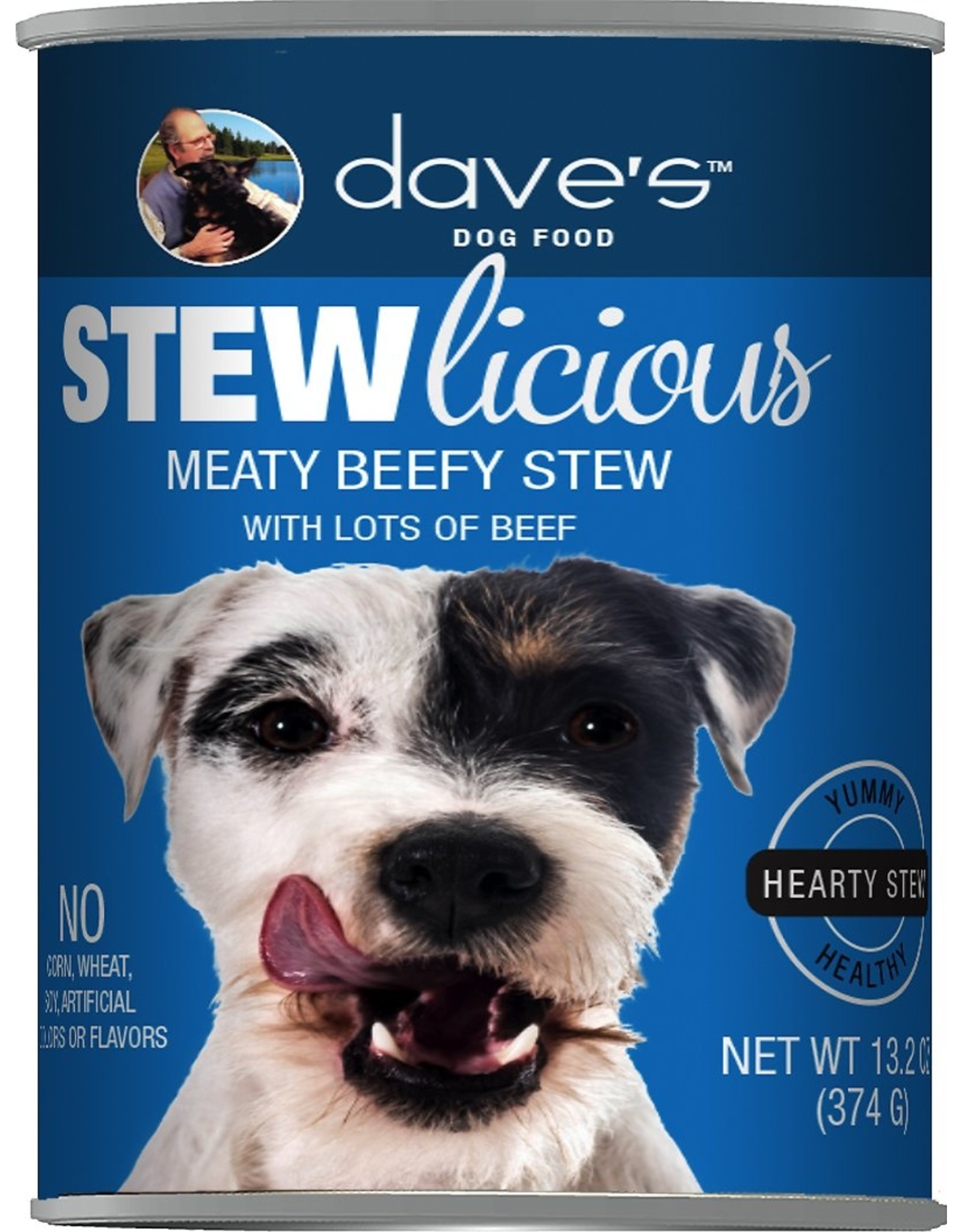 Dave's Pet Food DAVE’S DOG STEWLICIOUS MEATY BEEFY STEW 13.2OZ