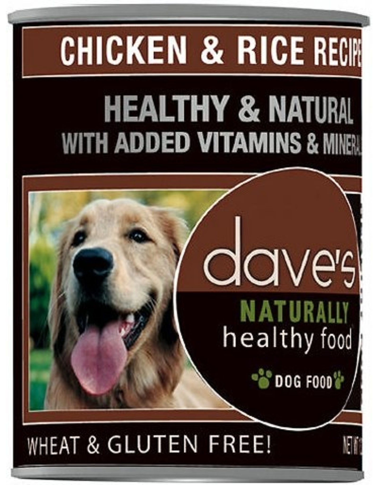 Dave's Pet Food DAVE’S DOG NATURALLY HEALTHY FOOD CHICKEN & RICE