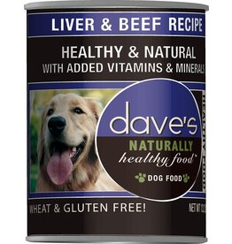 Dave's Pet Food DAVE’S DOG NATURALLY HEALTHY FOOD LIVER & BEEF