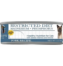 Dave's Pet Food DAVE’S CAT RESTRICTED DIET MAGNESIUM – PHOSPHORUS PORK RECIPE 5.5OZ