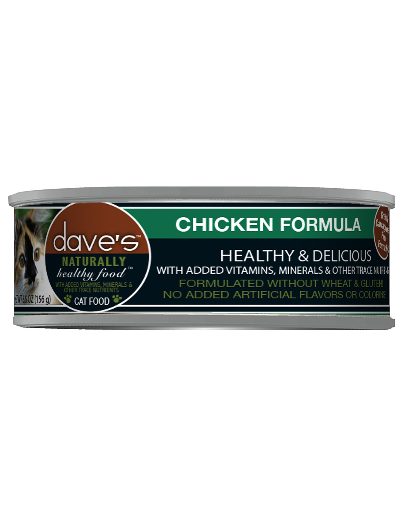 Dave's Pet Food DAVE'S CAT NATURALLY HEALTHY FOOD CHICKEN FORMULA