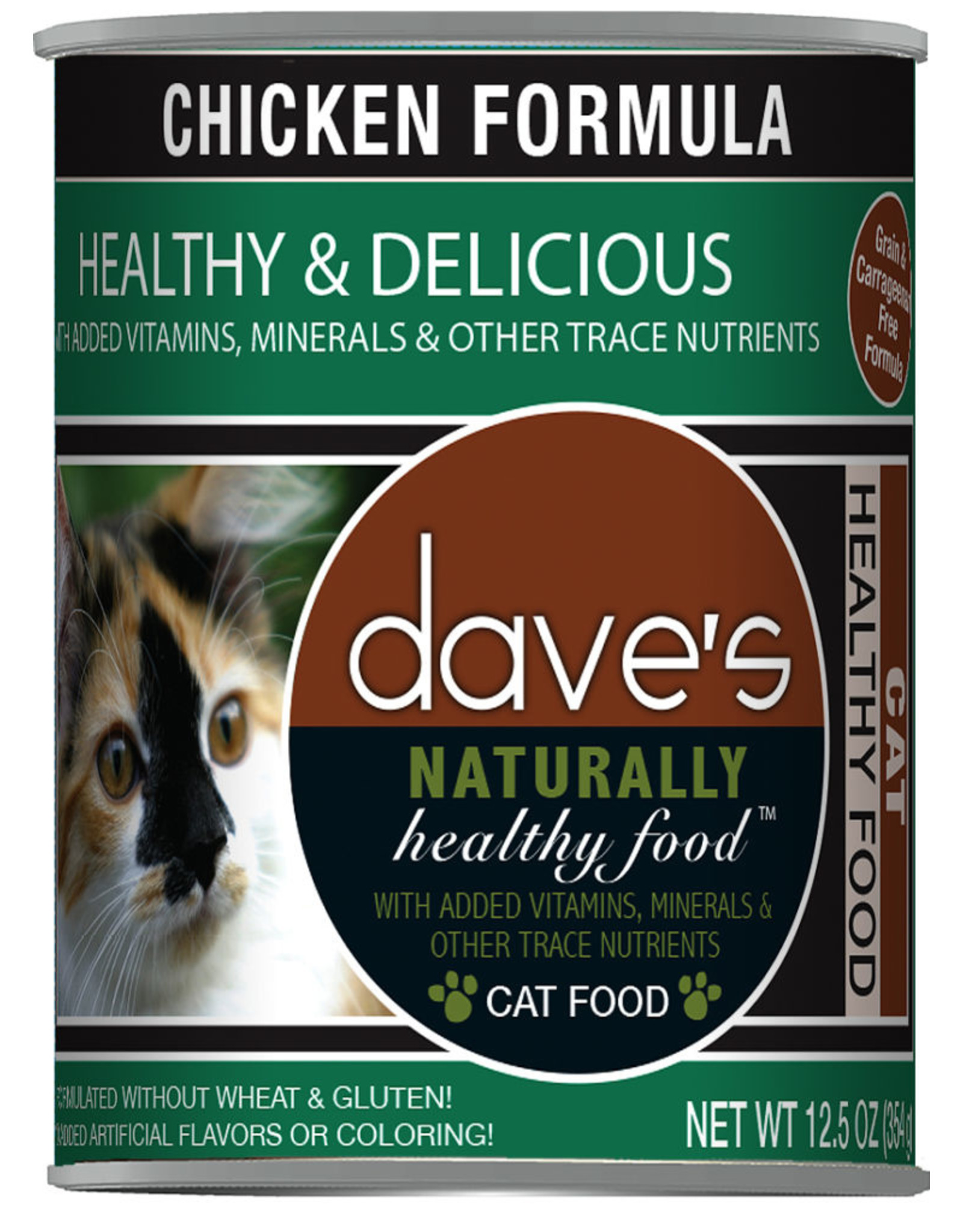 Dave's Pet Food DAVE'S CAT NATURALLY HEALTHY FOOD CHICKEN FORMULA