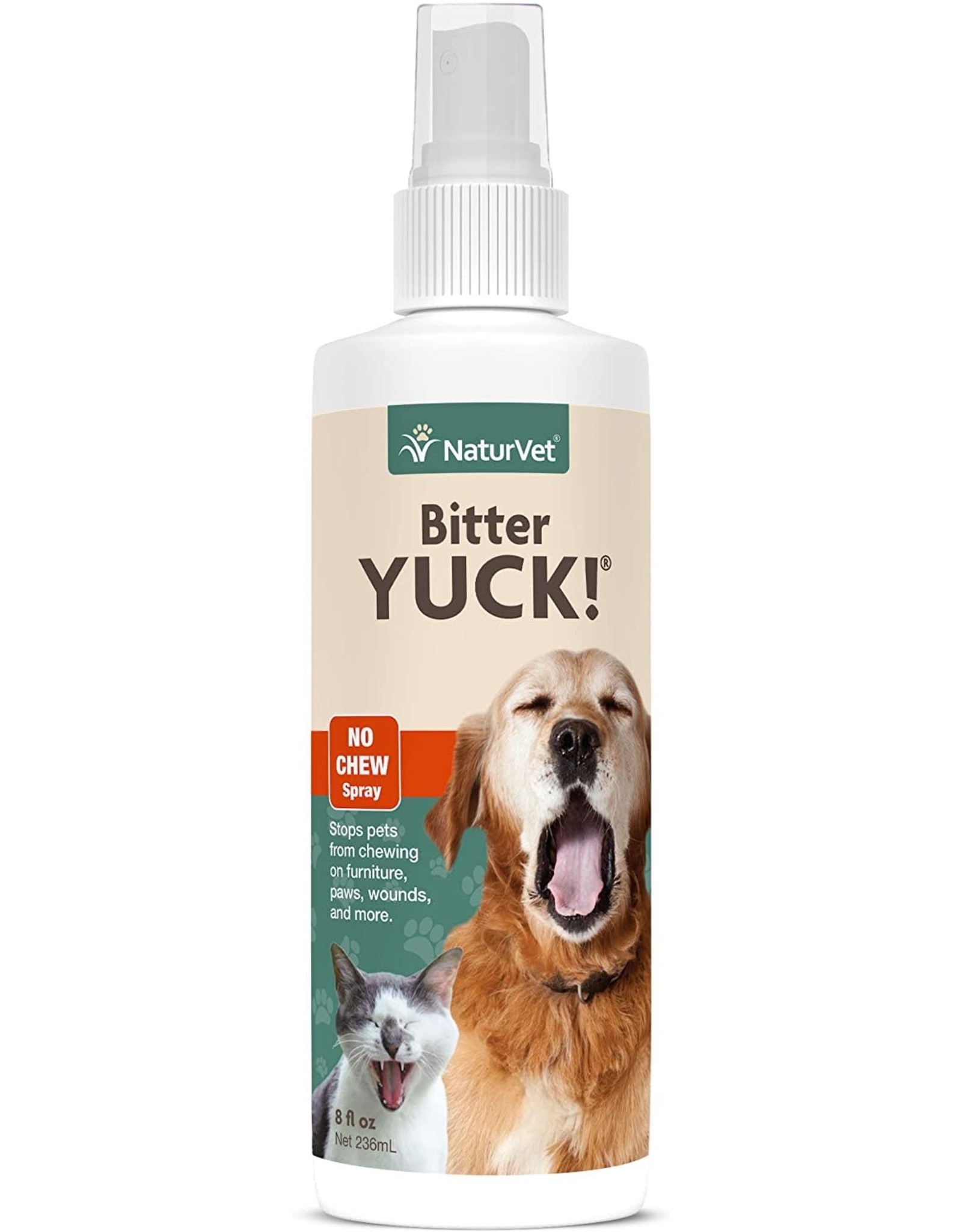 NaturVet NATURVET BITTER YUCK SPRAY 8OZ