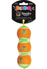 Spunky Pup SPUNKY PUP SQUEAKY TENNIS BALLS
