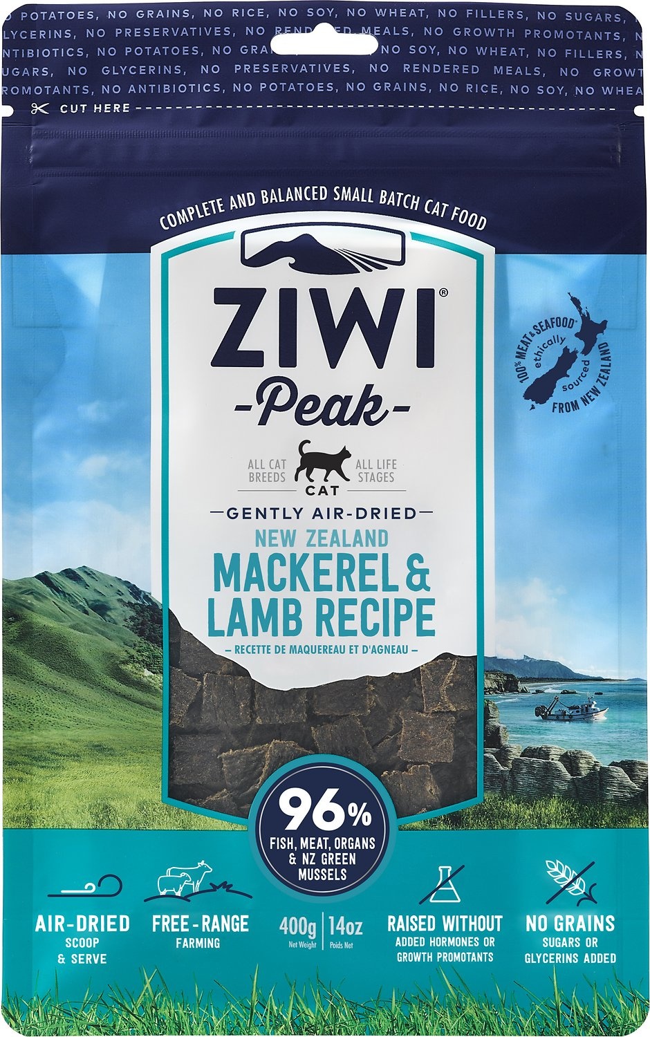 ziwi peak mackerel and lamb