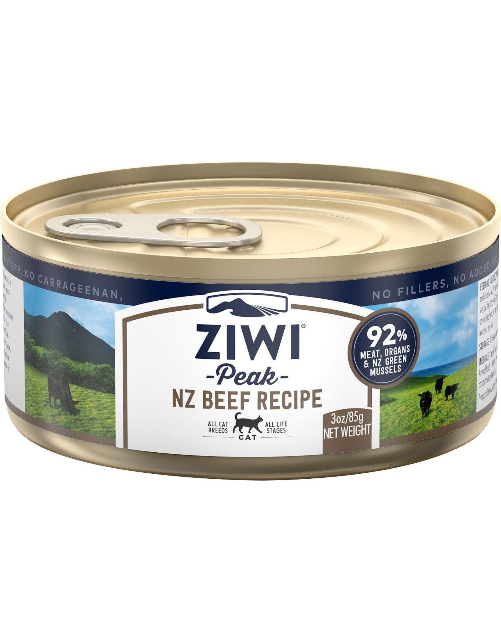 Ziwi Peak ZIWI PEAK CAT NEW ZEALAND BEEF RECIPE