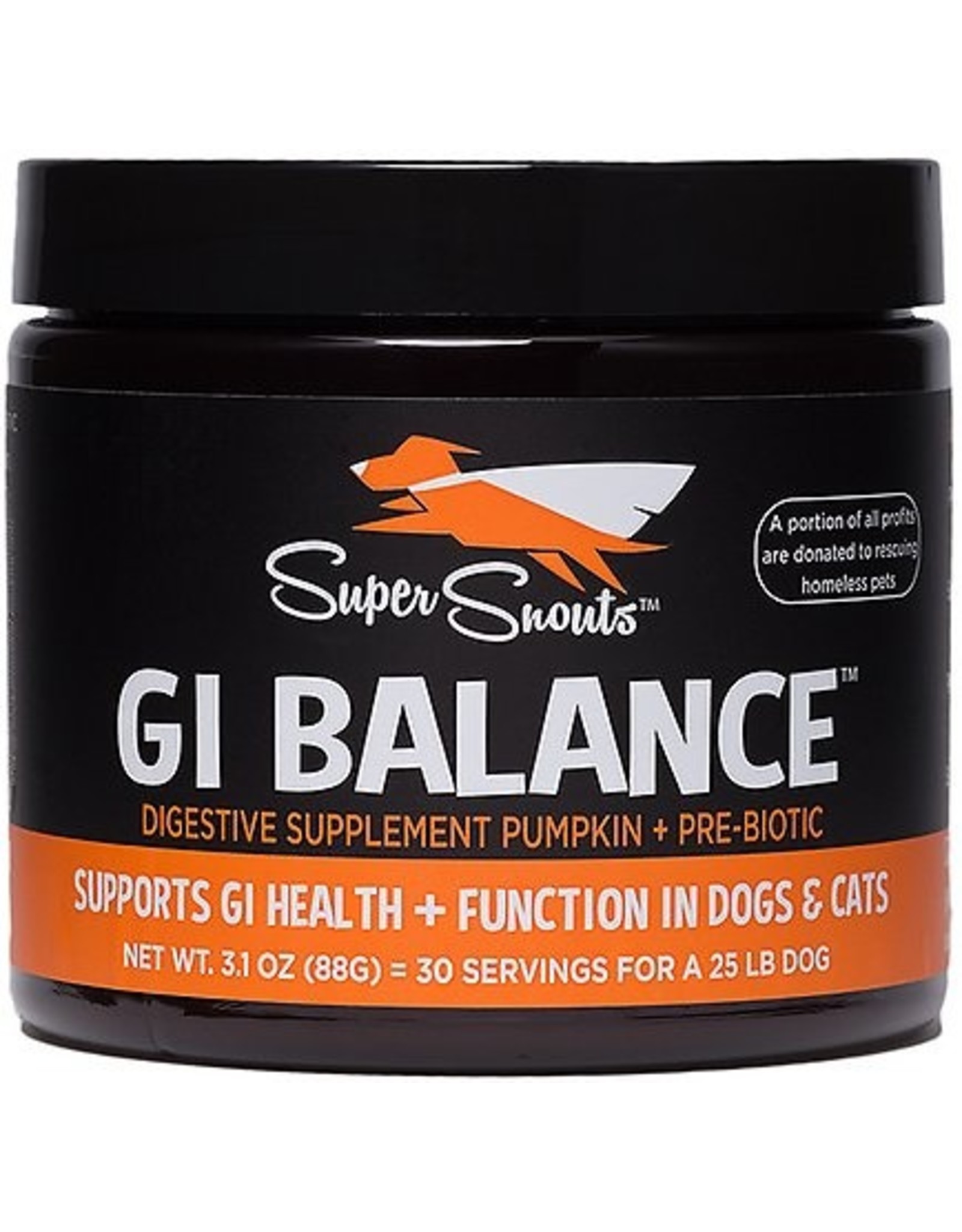 Diggin' My Dog SUPER SNOUTS GI BALANCE DIGESTIVE SUPPLEMENT 3.1OZ