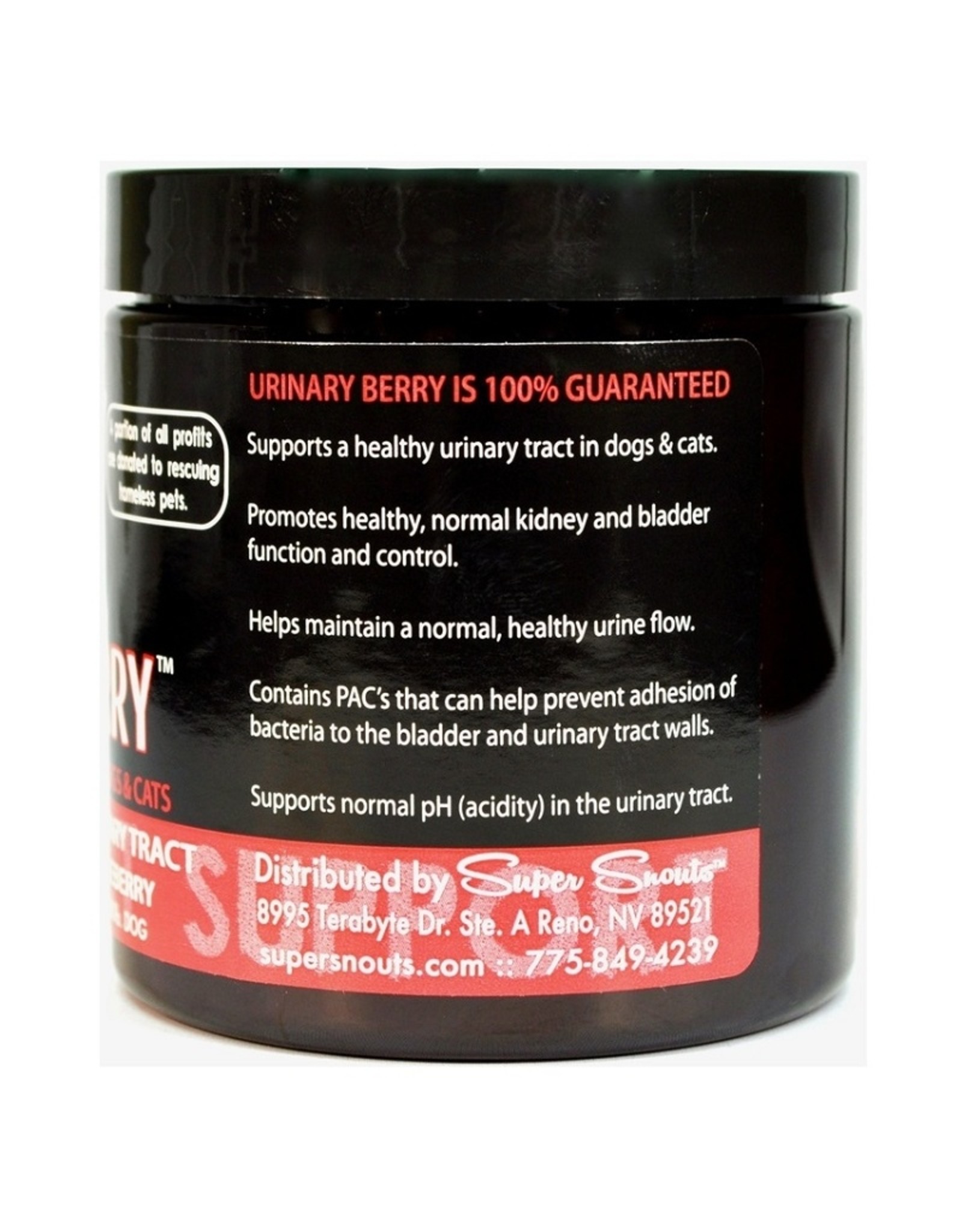 Diggin' My Dog SUPER SNOUTS URINARY BERRY BLADDER & URINARY TRACT SUPPORT 2.64OZ