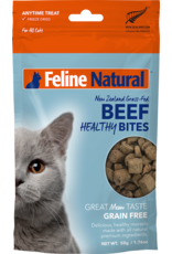K9 Natural FELINE NATURAL BEEF HEALTHY BITES FREEZE DRIED CAT TREATS 1.76OZ