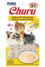 Inaba INABA CAT CHURU PURÉE CHICKEN WITH CHEESE RECIPE 4-COUNT