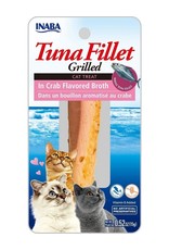 Inaba INABA CAT GRILLED TUNA FILLET IN CRAB FLAVORED BROTH .52OZ