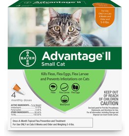 Bayer ADVANTAGE II FOR CATS FLEA & TICK TOPICAL SOLUTION