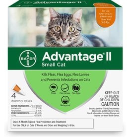 Bayer BAYER ADVANTAGE II FOR CATS FLEA & TICK TOPICAL SOLUTION