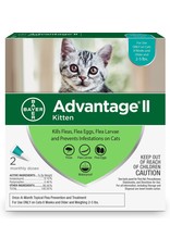 Bayer advantage ii flea prevention for cats hot sale