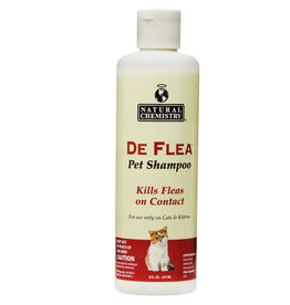 Natural Chemistry NATURAL CHEMISTRY DE FLEA PET SHAMPOO FOR CATS & KITTENS 8OZ