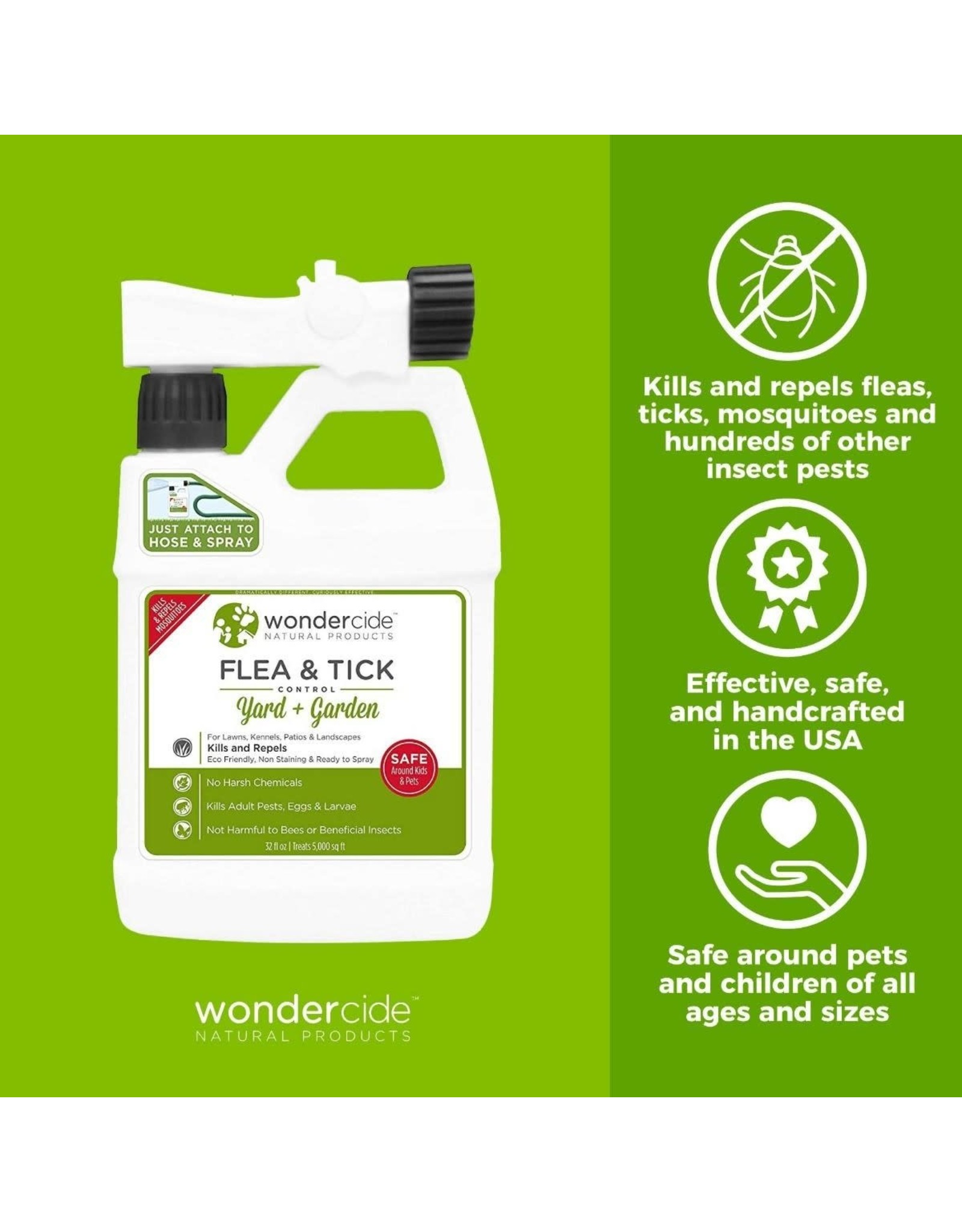 Wondercide WONDERCIDE READY-TO-USE FLEA & TICK SPRAY FOR YARD + GARDEN 32OZ