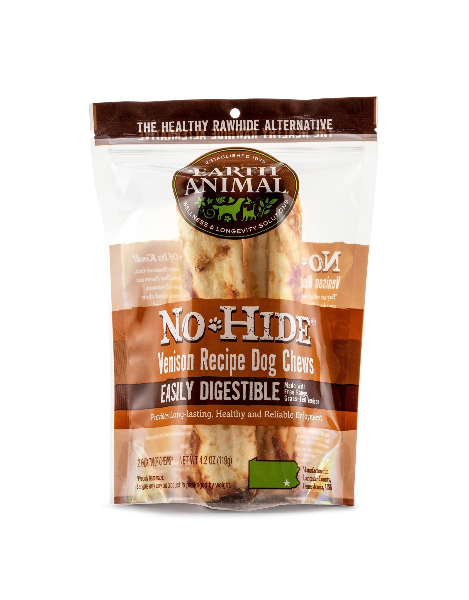 Earth Animal EARTH ANIMAL NO-HIDE VENISON CHEWS