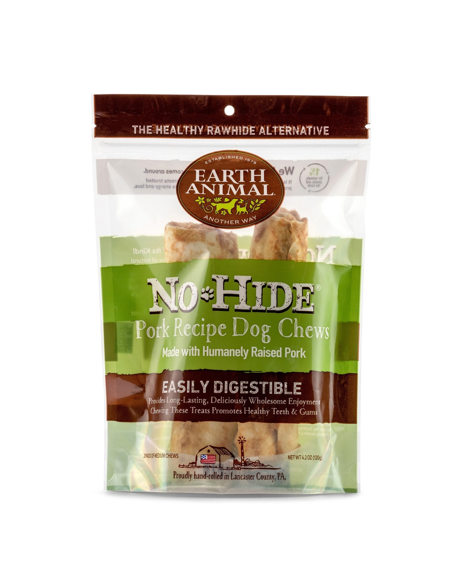 Earth Animal EARTH ANIMAL NO-HIDE PORK CHEWS