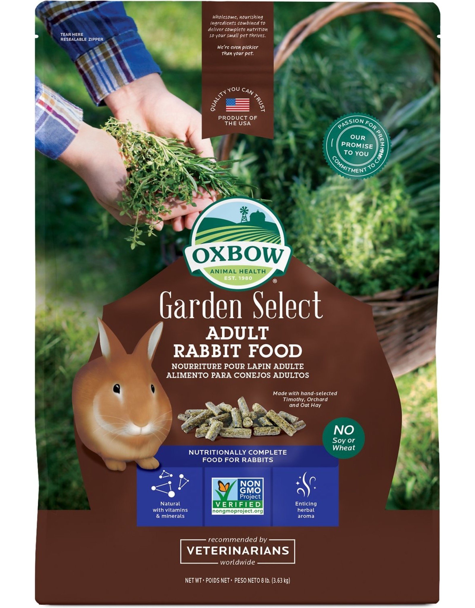 Oxbow Animal Health OXBOW GARDEN SELECT ADULT RABBIT FOOD