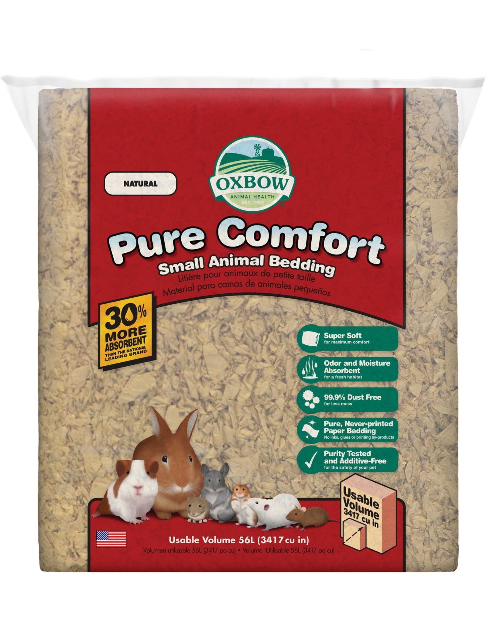 Oxbow Animal Health OXBOW NATURAL PURE COMFORT SMALL ANIMAL BEDDING