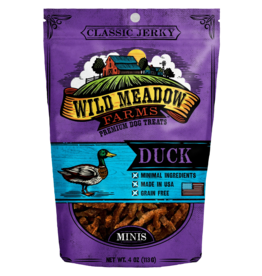 Wild Meadow Farms WILD MEADOW FARMS CLASSIC JERKY DUCK MINIS 4OZ