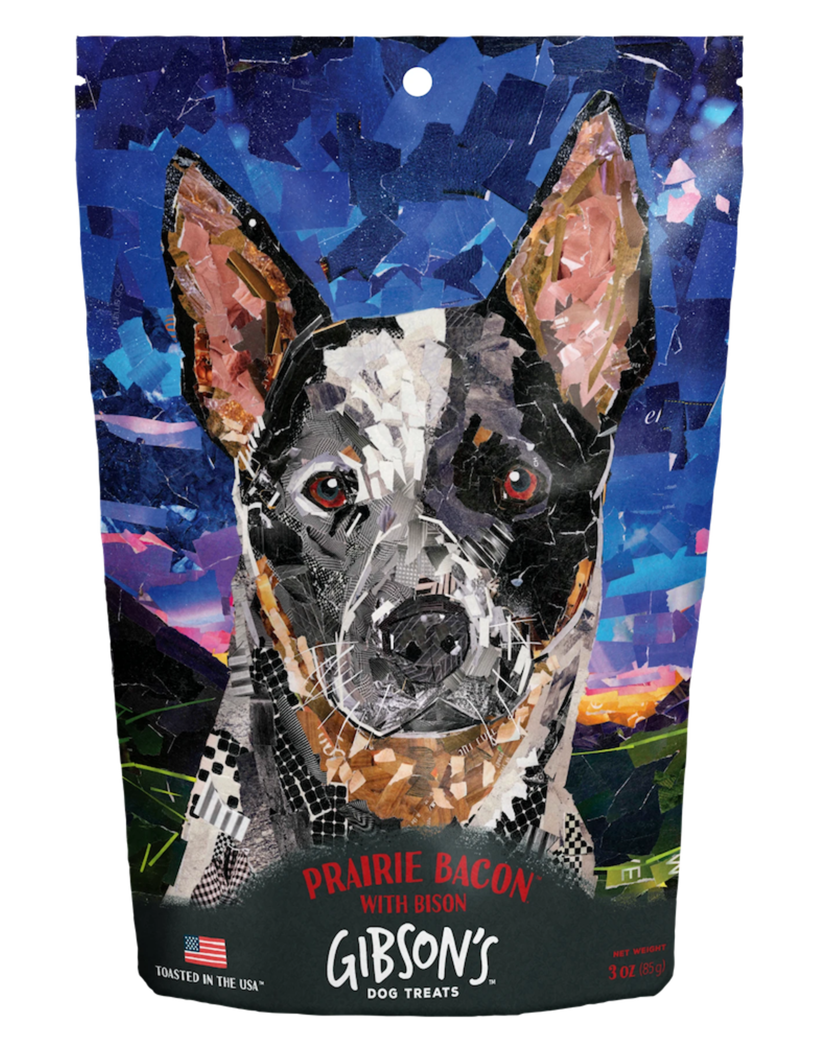 Wild Meadow Farms GIBSON'S PRAIRIE BACON WITH BISON DOG TREATS 3OZ