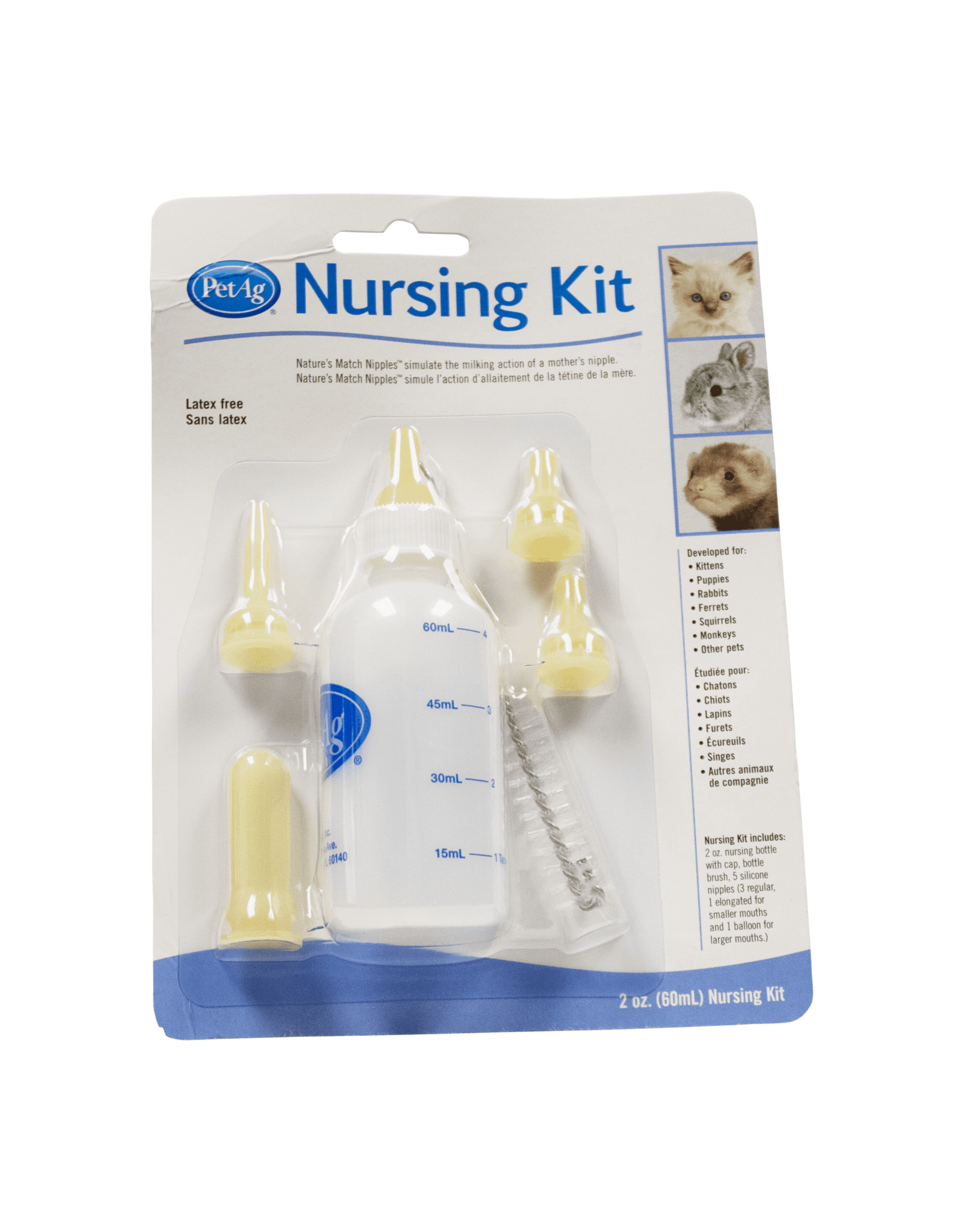 Pet Ag PetAg Nursing Kit w/Brush 2oz