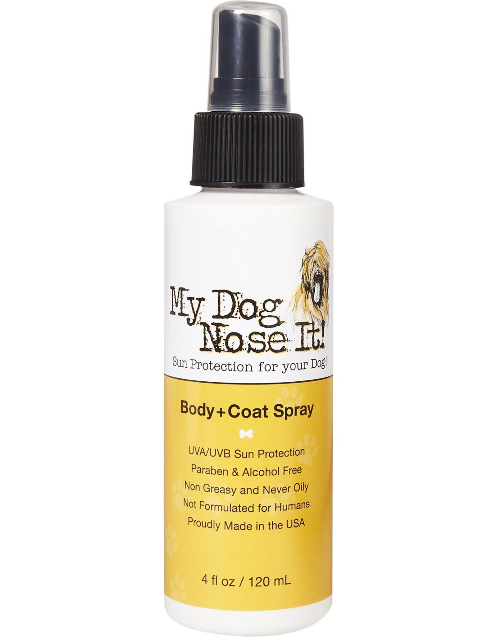 My Dog Nose It MY DOG NOSE IT BODY+COAT SPRAY SUN PROTECTION 4OZ