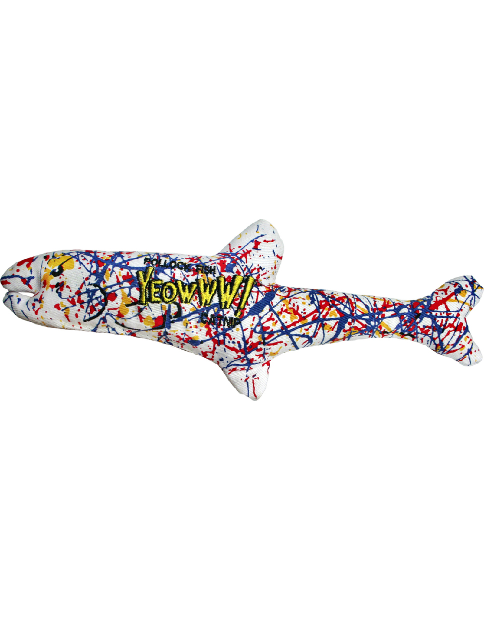 DuckyWorld Products, Inc. YEOWWW! POLLOCK CATNIP TOY