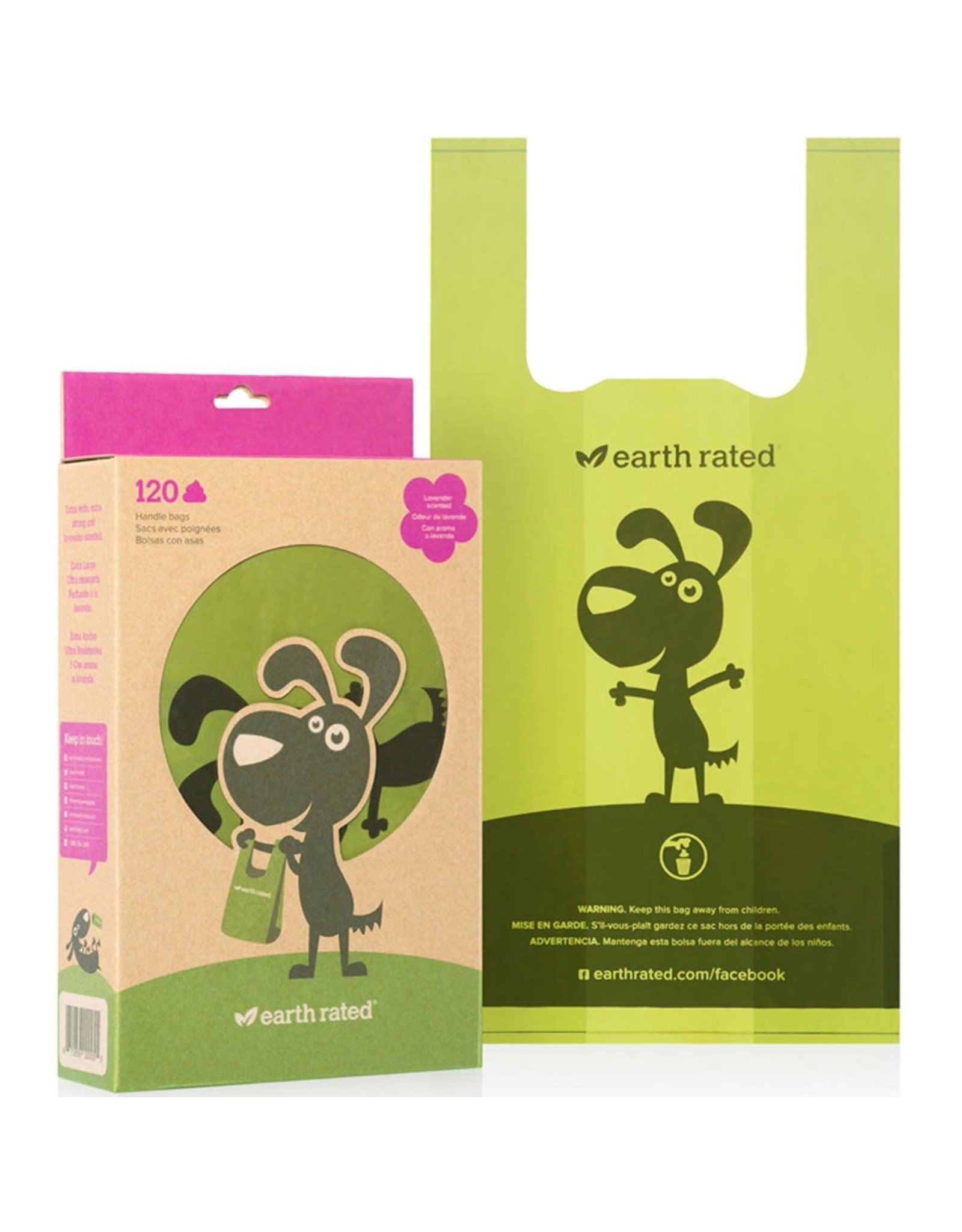 Earth Rated EARTH RATED 120-COUNT POOP BAGS WITH HANDLES