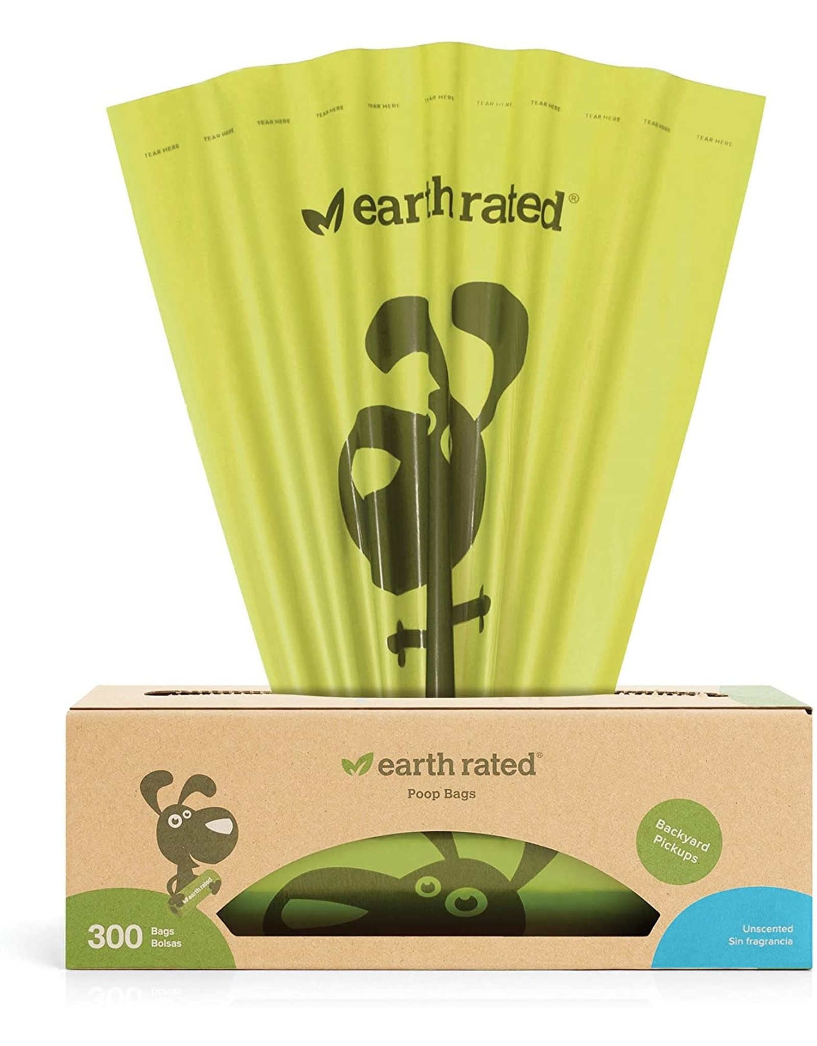 Earth Rated EARTH RATED 300-COUNT SINGLE ROLL POOP BAGS