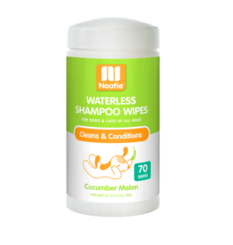 Nootie NOOTIE CUCUMBER MELON WATERLESS SHAMPOO WIPES 70-COUNT