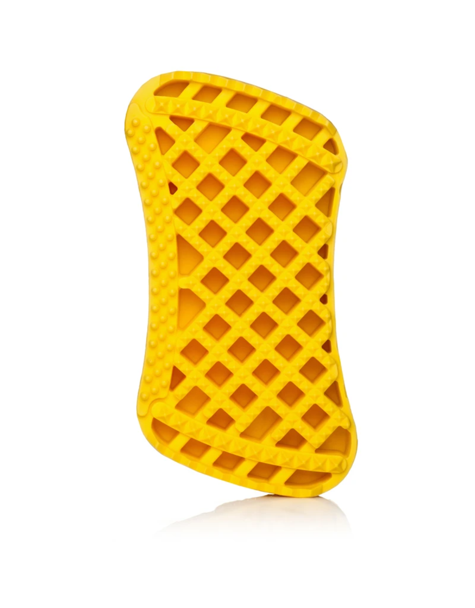 Furbliss FURBLISS YELLOW BRUSH FOR LARGE PETS WITH SHORT HAIR