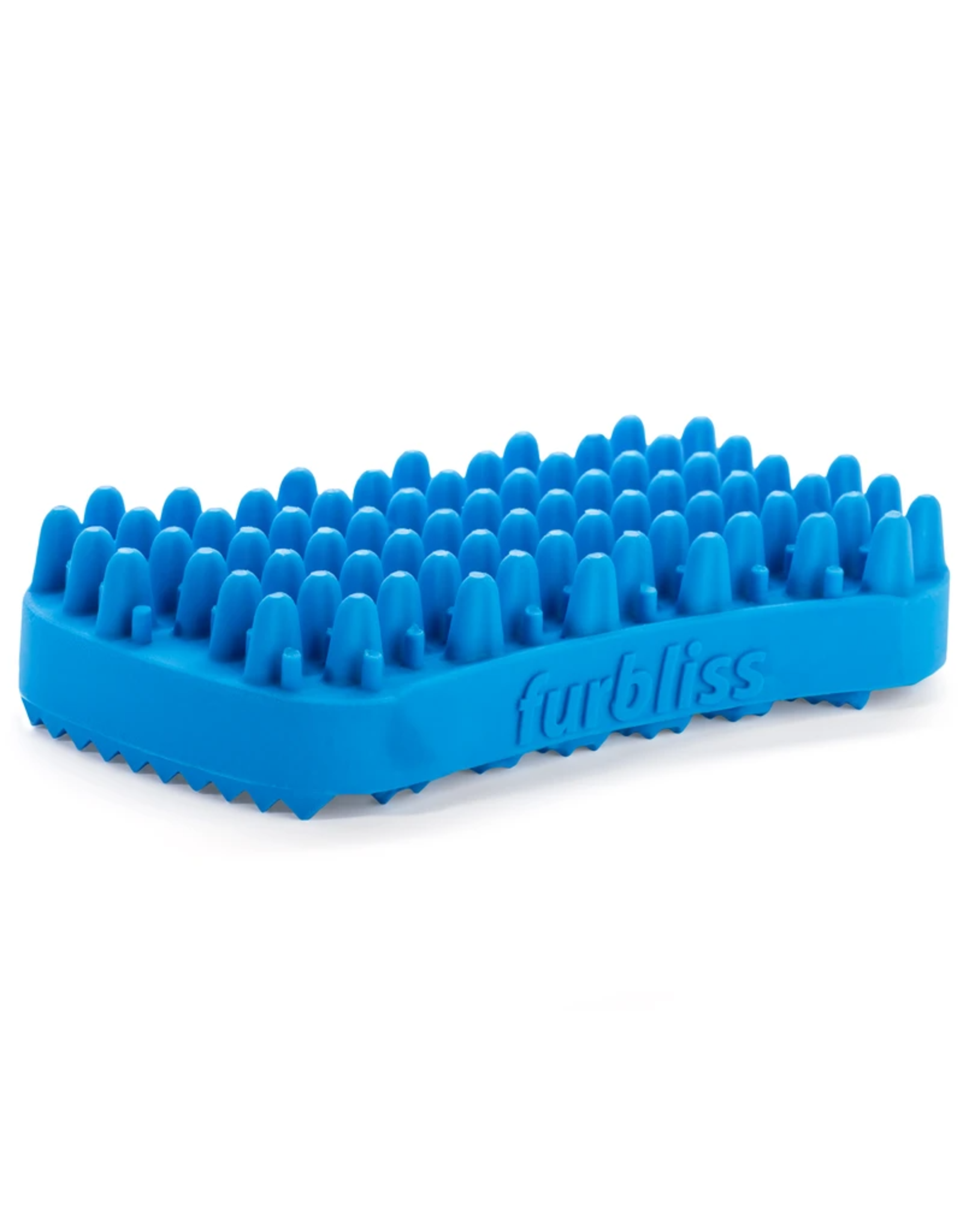 Furbliss FURBLISS BLUE BRUSH FOR SMALL PETS WITH SHORT HAIR